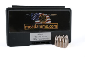 Mead 7.62x39, .310 dia., 123gr FMJ Bullets!! (400 count)