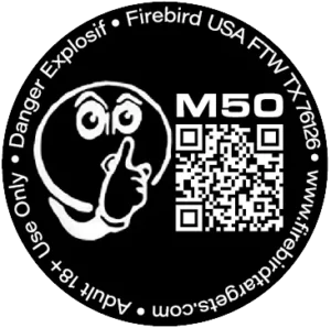 Firebird M50 Moderated Low-Noise Reactive Targets!!