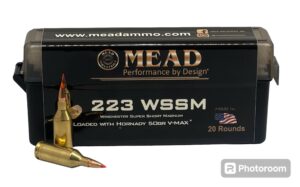 223 WSSM Hornady 50gr V-Max (20 rounds)