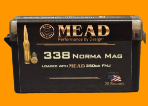 338 Norma Mag MEAD 250gr FMJ (20 rounds)