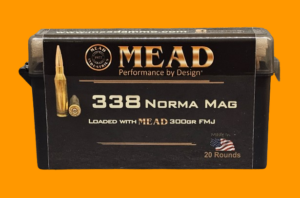 338 Norma Mag MEAD 300gr FMJ (20 rounds)